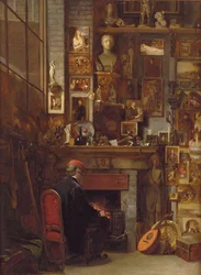 Bij het studiovuur, 1860